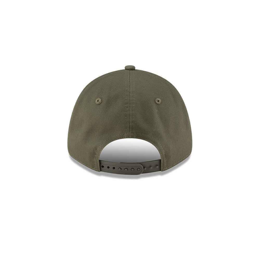 McLaren F1 Racing Hat - Essential Olive Green 9Forty Formula 1 Snapback Cap - New Era